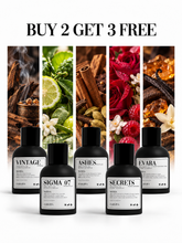 BUY 2, GET 3 FREE
